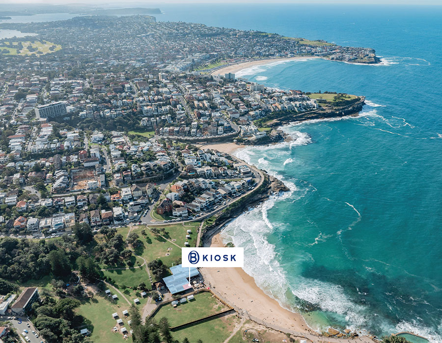 Bronte Beach kiosk vision